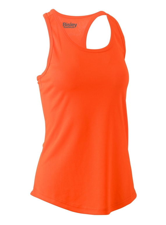 Racer Back Singlet - Women - Orange