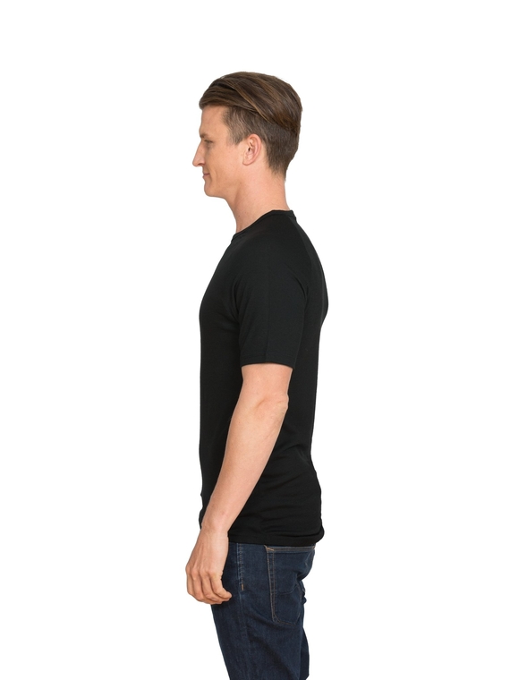 Merino Crew Neck Short Sleeve Base Layer Top - Men