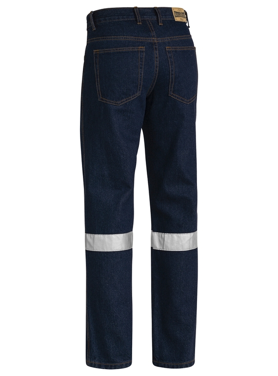 Taped Rough Rider Denim Jean - Back