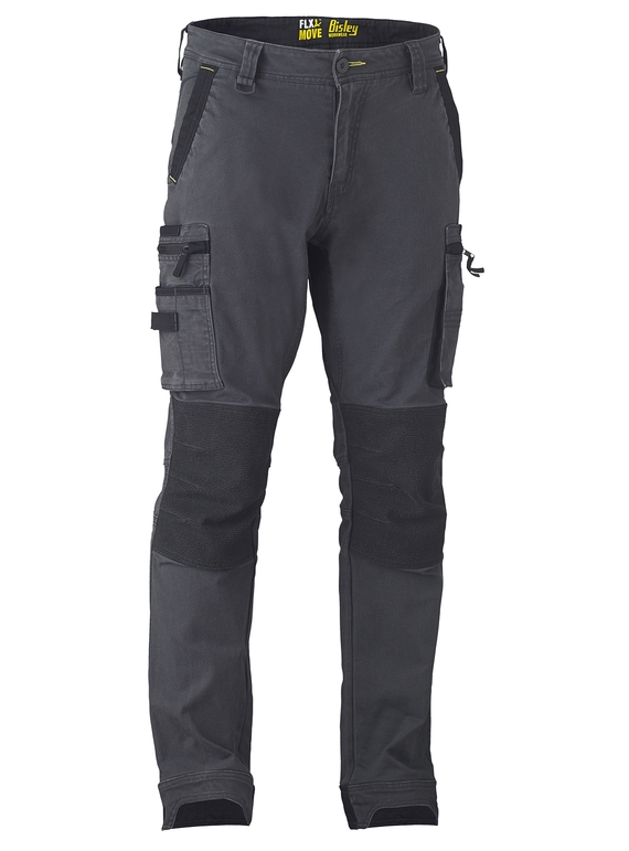 Flx & Move Stretch Utility Zip Cargo Work Pants