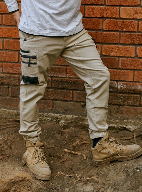 Flx & Move Stretch Cargo Cuffed Work Pants
