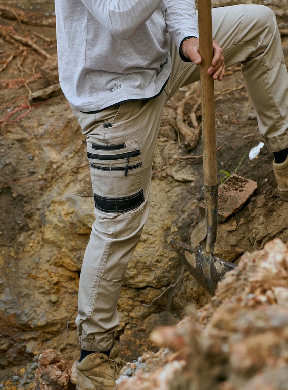 Flx & Move Stretch Cargo Cuffed Work Pants