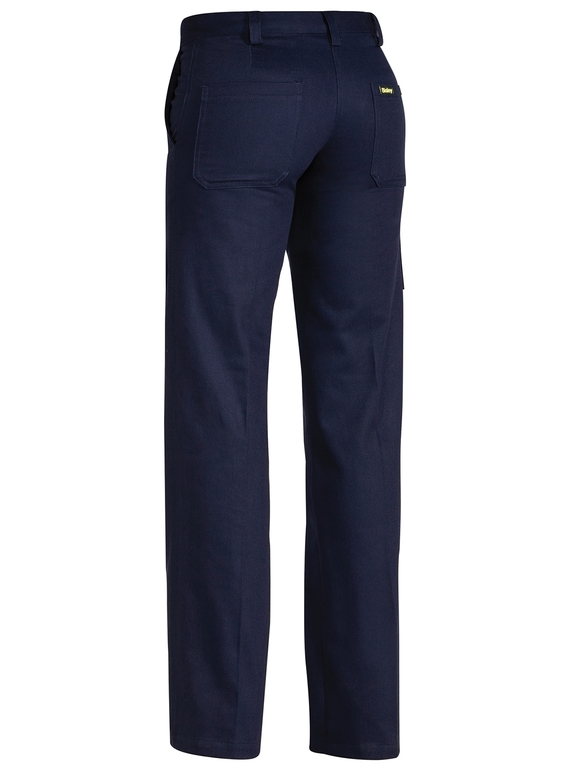 Original Cotton Drill Work Pants - Women - Back