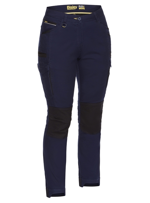 Flx & Move Cargo Work Pants - Women - Navy
