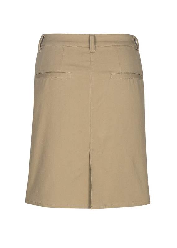 Lawson Chino Skirt - Women - Dark Stone