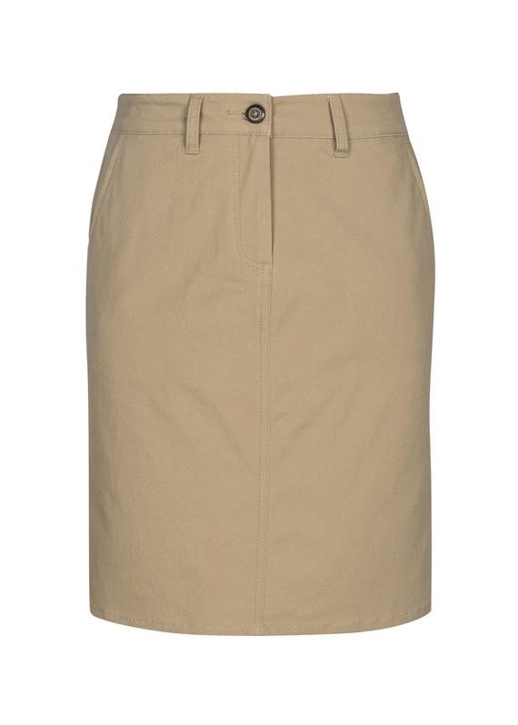 Lawson Chino Skirt - Women - Dark Stone