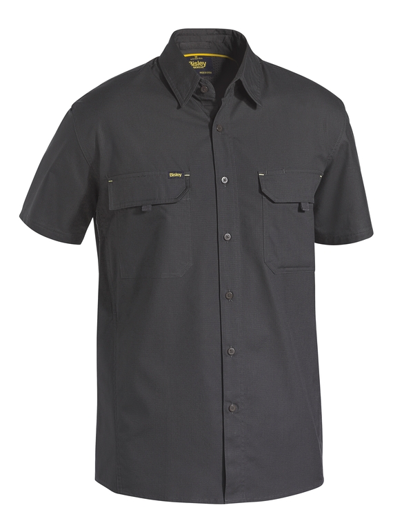 X Airflow Ripstop Shirt - Short Sleeve - Chacoal