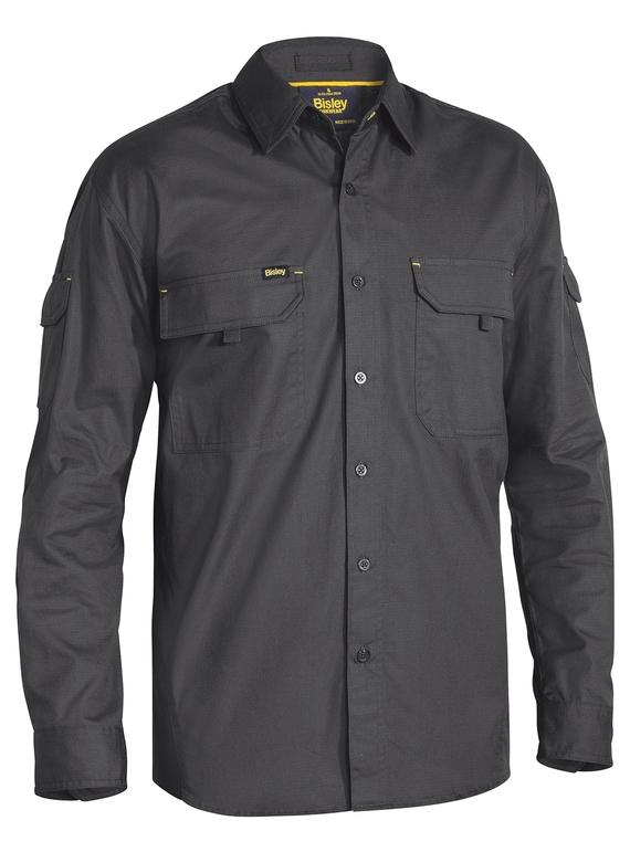 X Airflow Ripstop Long Sleeve Shirt - Charcoal
