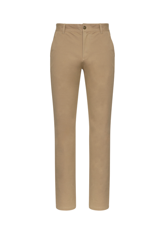 Lawson Chino Stretch Cotton Casual Pants - Men - Dark Stone