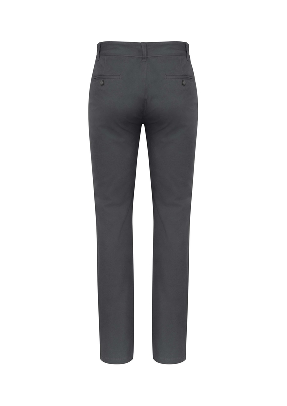 Lawson Chino Stretch Cotton Casual Pants - Men - Grey