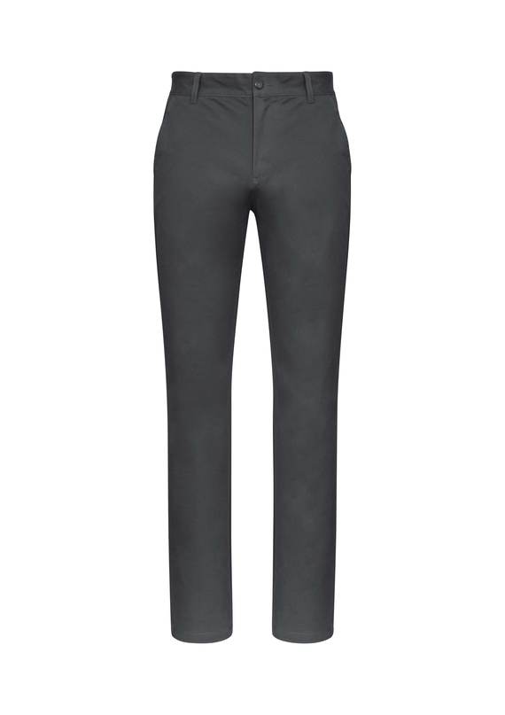 Lawson Chino Stretch Cotton Casual Pants - Men - Grey