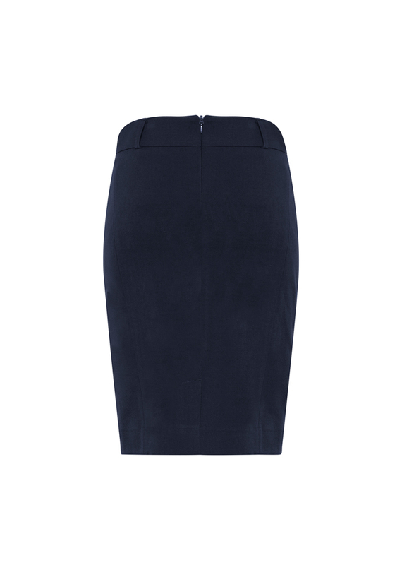 Loren Knee-length Stretch Skirt - Women - Back View