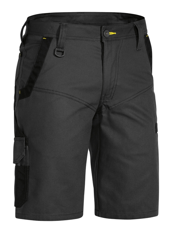 Flx & Move Stretch Cargo Work Shorts - Men - Charcoal