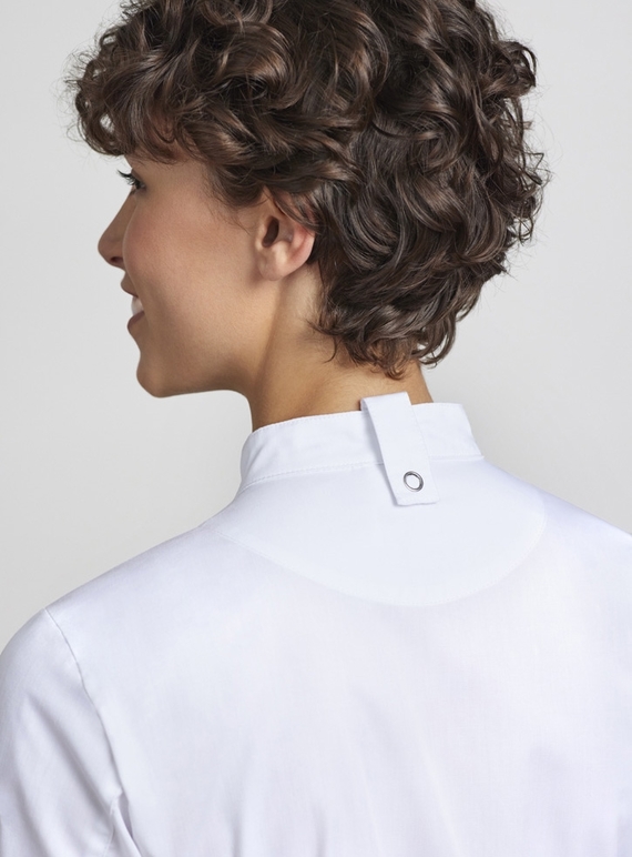 Alfresco Recycled Polyester Long Sleeve Chef Jacket - Women
