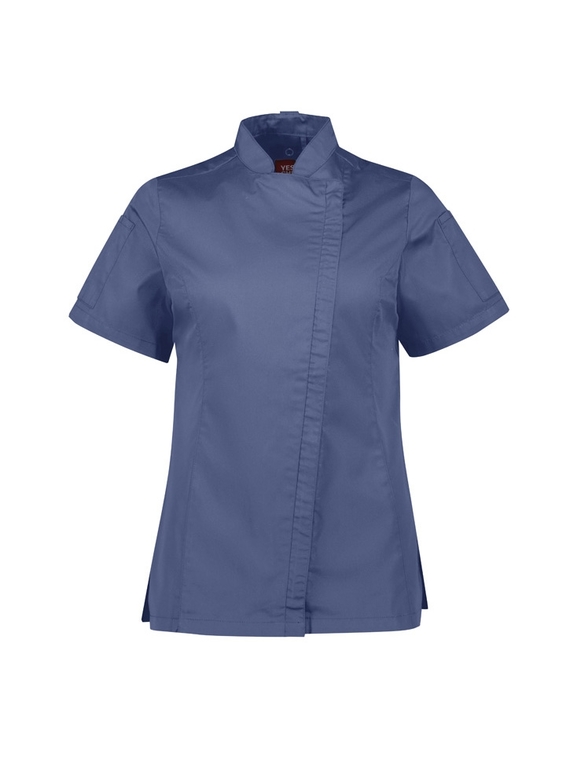 Alfresco Recycled Polyester Short Sleeve Chef Jacket - Women