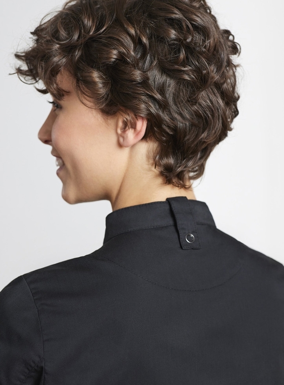 Alfresco Recycled Polyester Short Sleeve Chef Jacket - Women