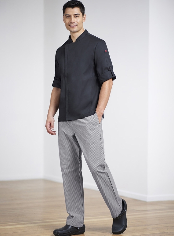 Alfresco Recycled Polyester Long Sleeve Chef Jacket - Men