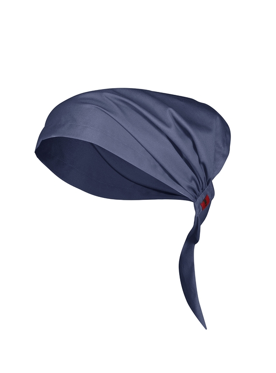  Twist Chef Bandana - Recycled Polyester/Cotton - Grey Smoke