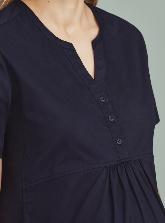 Rose Tunic Scrub Top - Women