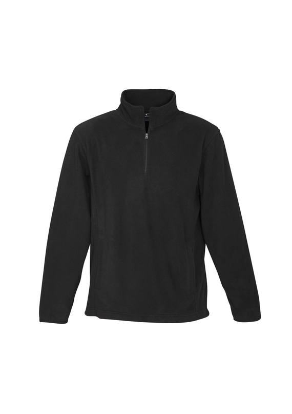 Trinity Lightweight 1/2 Zip Pullover - Men - Black