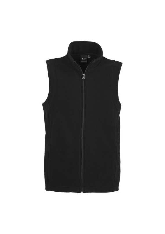 Low Pill Micro Fleece Vest - Men - Black