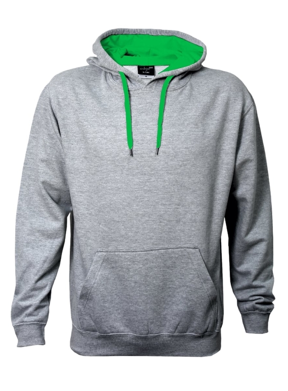 Got Colour Hoodie - Youth - Grey Marle/Kelly Green