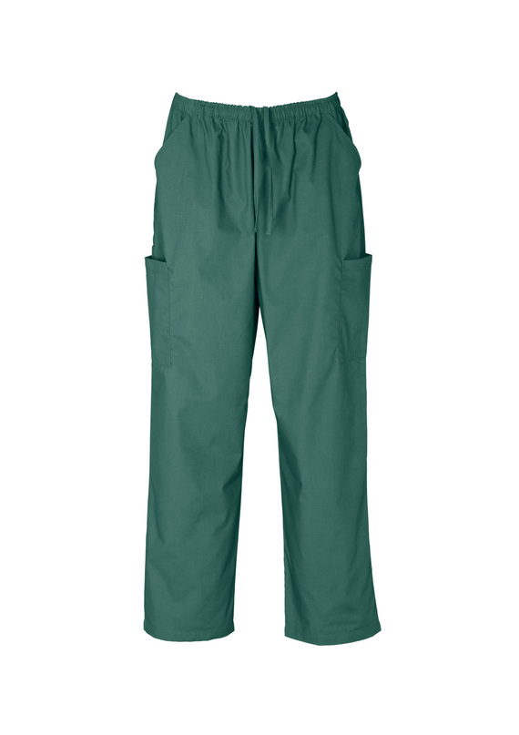 Elastic Waist Cargo Pant - Unisex - Hunter Green
