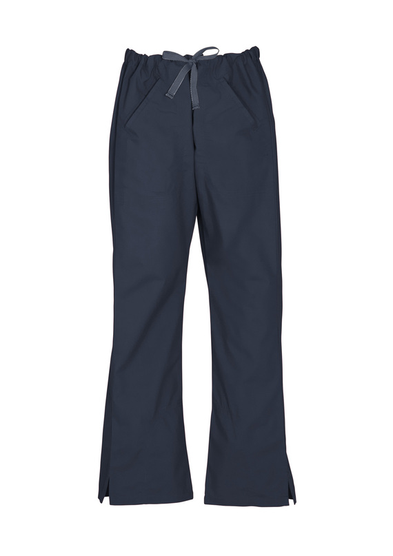 Bootleg Scrub Pants - Women - Navy