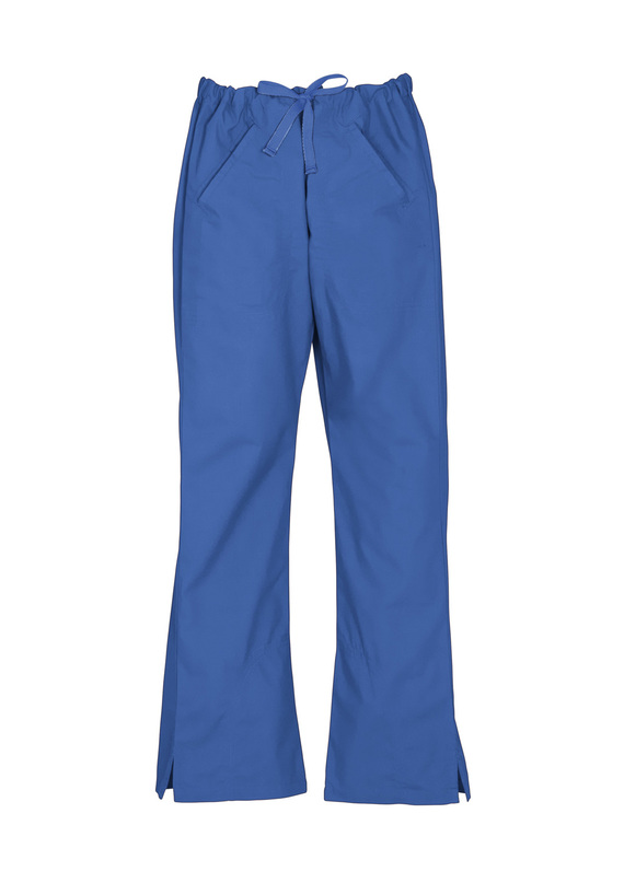 Bootleg Scrub Pants - Women - Royal