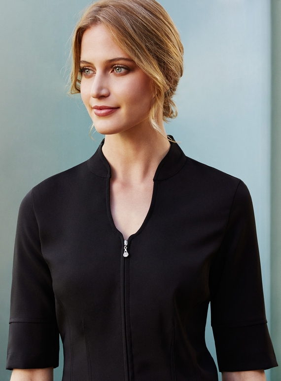 Bliss Zip Front Luxury BeautyTunics