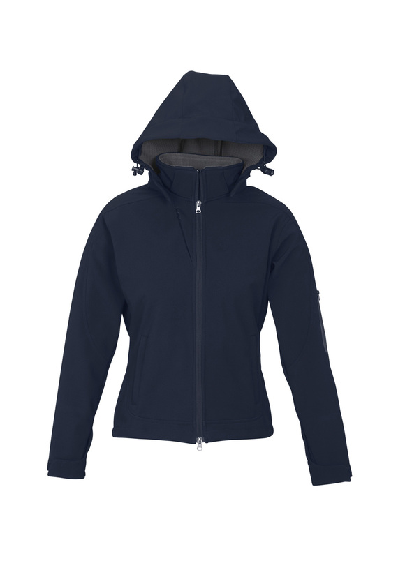 Summit Stretch Soft Shell Jacket - Women - Navy/Graphite