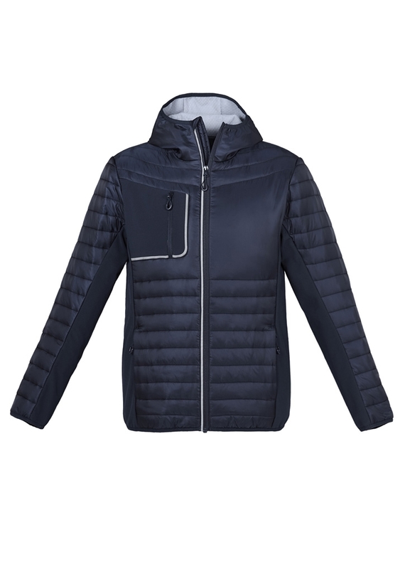 Patrol Jacket - Unisex - Navy/Silver
