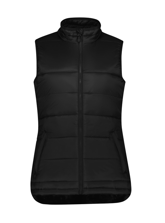 Alpine Recycle Poly Fill Puffer Vest - Women - Black
