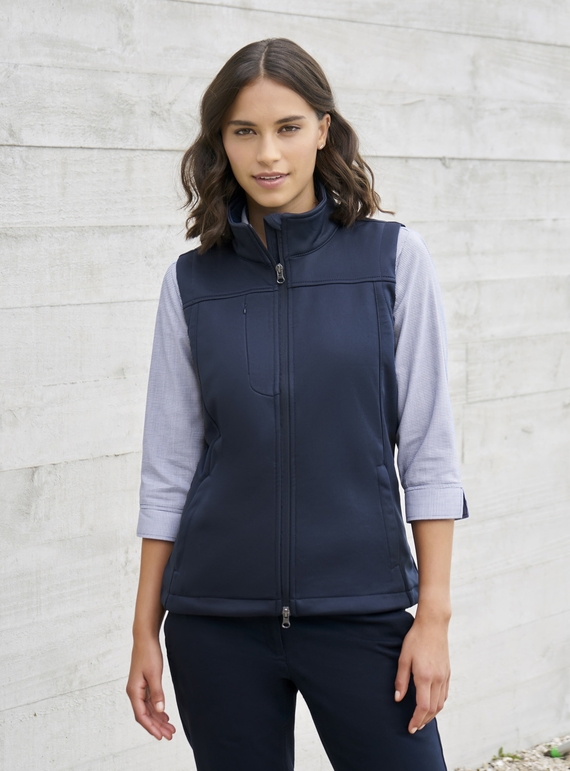 BIZTECH Soft Shell Vest - Women