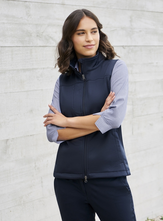BIZTECH Soft Shell Vest - Women