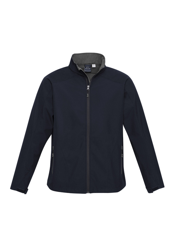 Geneva BIZ TECH Soft Shell Jacket - Men - Navy/Graphite