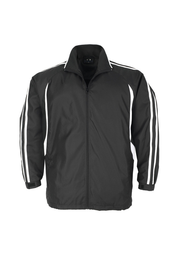 Flash Tracksuit Jacket - Unisex/Adult - Black/White