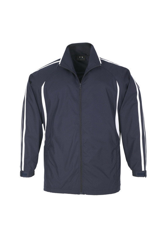 Flash Tracksuit Jacket - Unisex/Adult - Navy/White