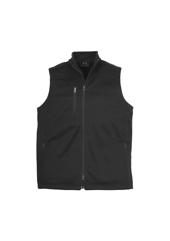 BIZTECH Soft Shell Vest - Men - Black