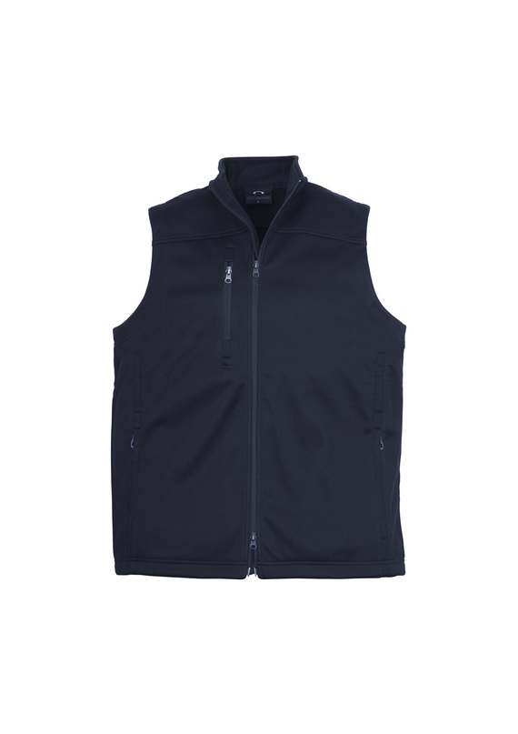 BIZTECH Soft Shell Vest - Men - Navy