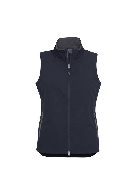 Geneva BIZ TECH Soft Shell Vest - Women - Navy/Graphite