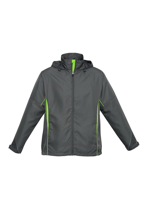 Razor BIZCOOL Team Jacket - Unisex/Adult - Grey/Flouro Lime