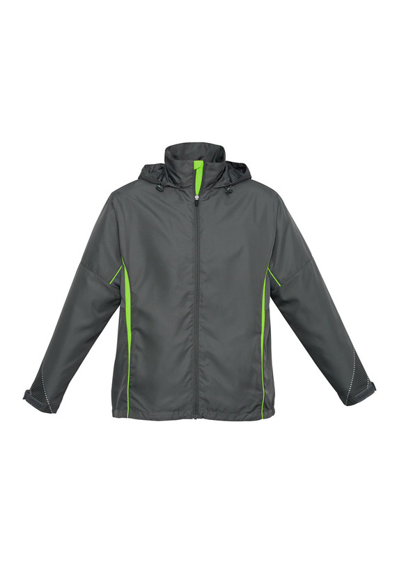 Razor BIZCOOL Team Jacket - Youth - Grey/Fluoro Lime
