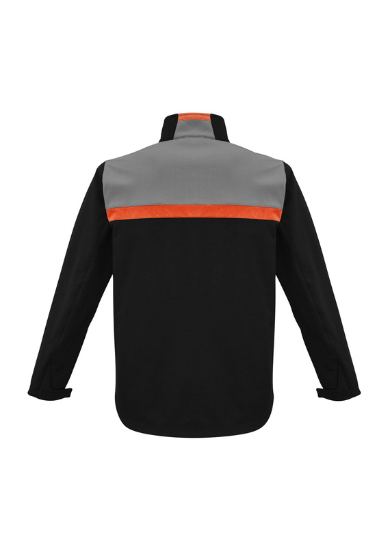 Charger BIZ TECH Soft Shell Jacket - Unisex - Back View