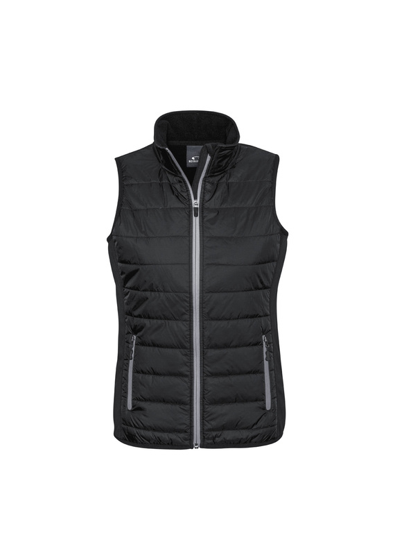 Stealth Quilted Vest - Women - Black/Grey