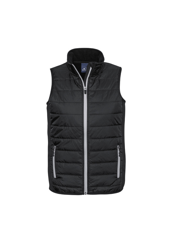 Stealth Quilted Vest - Men - Black/Silver