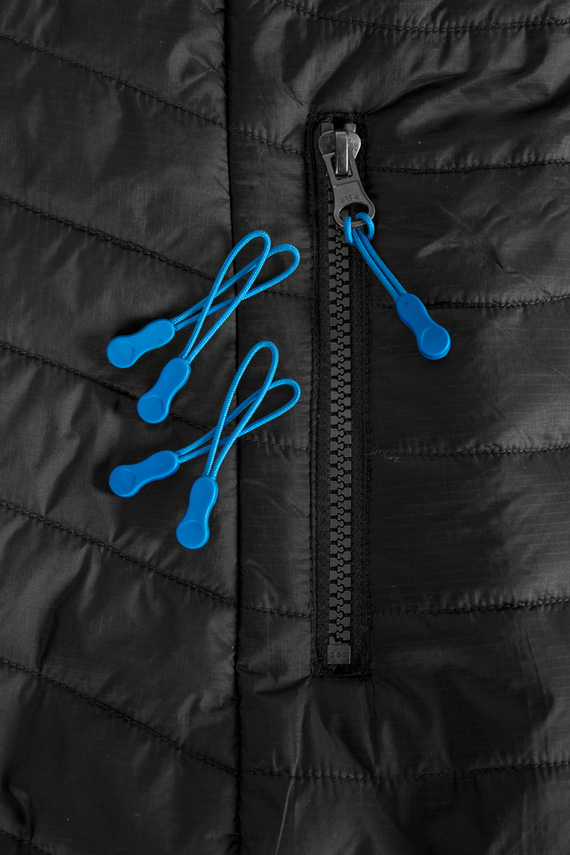 Zippies - Customise Your Jacket to Accent Your Logo - Cyan