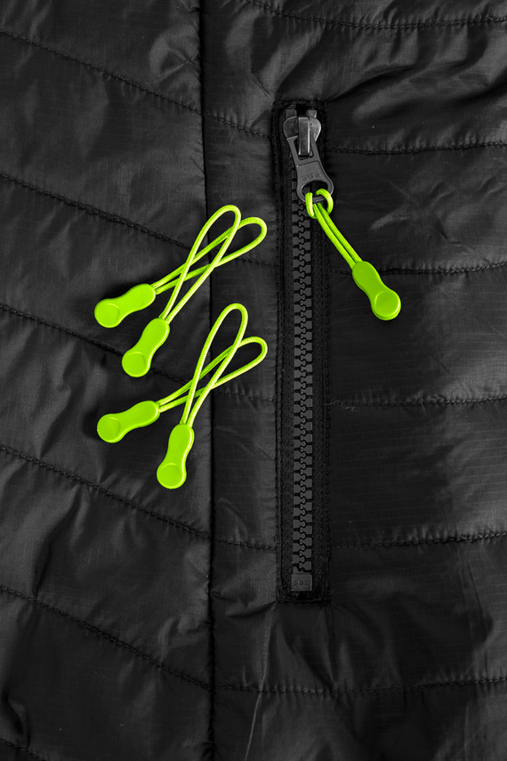 Zippies - Customise Your Jacket to Accent Your Logo - Fluoro Yellow