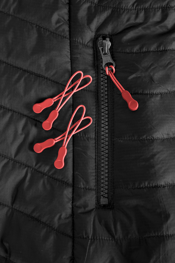 Zippies - Customise Your Jacket to Accent Your Logo - Red