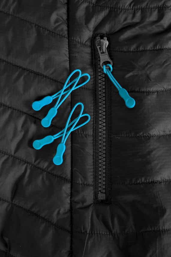 Zippies - Customise Your Jacket to Accent Your Logo - Teal